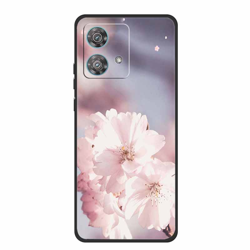 For Motorola Edge 40 Neo Case Animals TPU Soft Silicone Phone Cover for Moto Edge 40 Neo 5G Edge40 Neo Shockproof Wolf Fundas