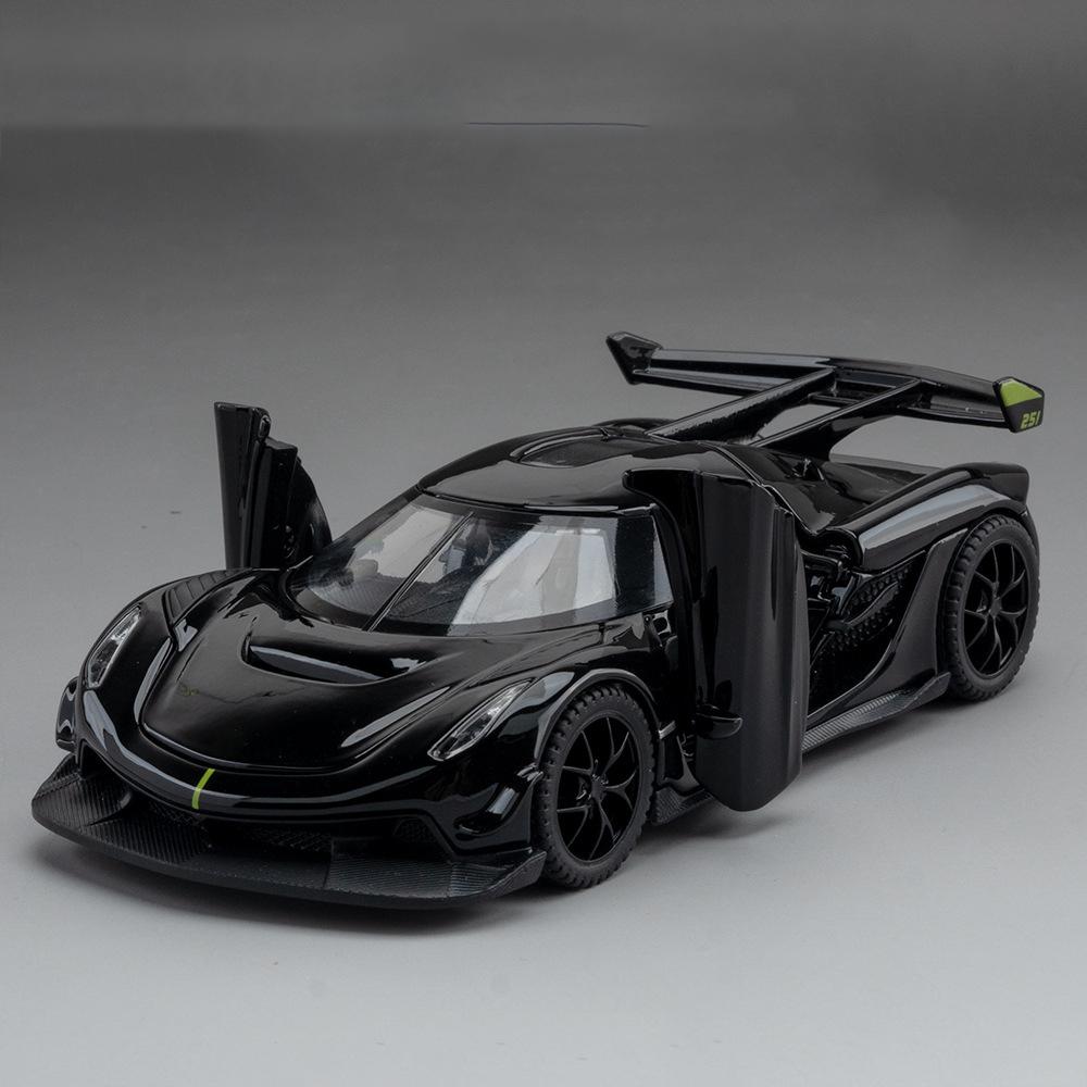 1/32 Koenigsegg Jesko Supercar Alloy Die Casting Model Car Classic Bookcase Display Decoration Collection Ornaments Present with Friend Kid