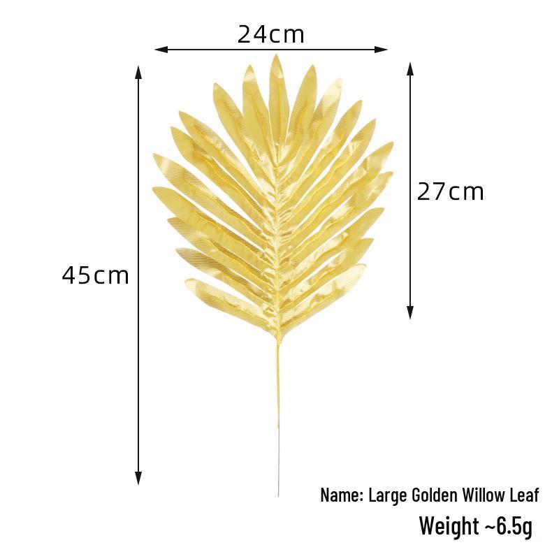 Goldener Monstera-Blatt-Ballon für Hochzeitsdekoration