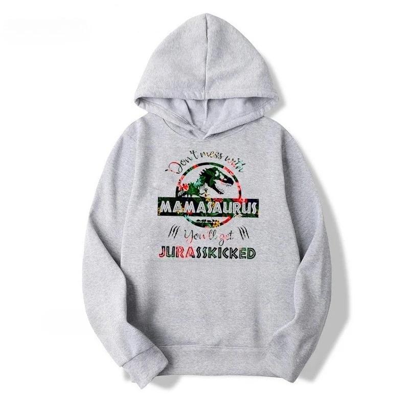 Jurassic Park Dinosaur Print Children's Hoodie, Comfortable, Soft, High-quality Sweatshirt, Warm Top for Autumn and Winter