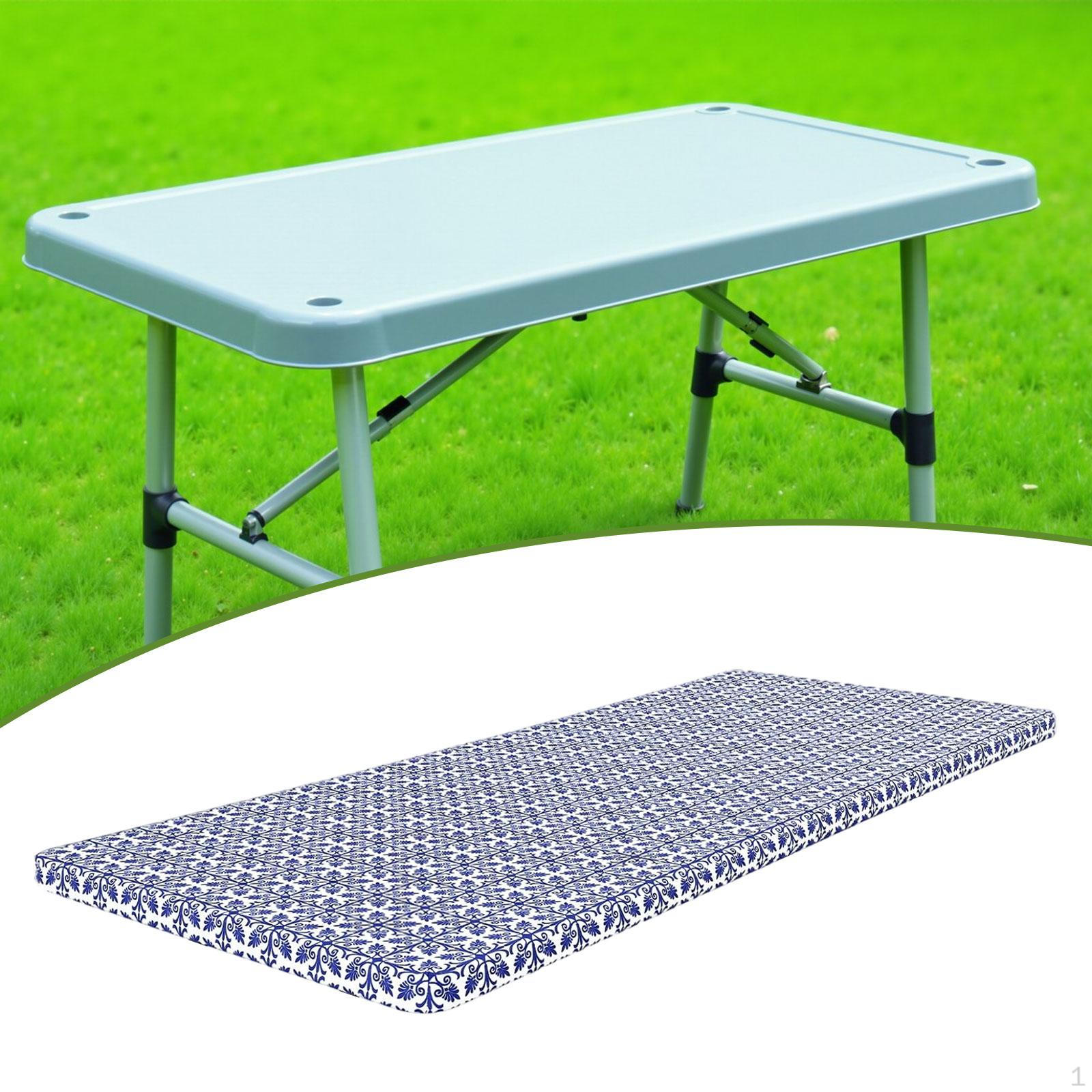 

Прямоугольная скатерть для кемпинга для собраний и мероприятий синий