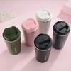 Portable 304 Stainless Steel Coffee Cup 380ml/510ml Vacuum Double-layer Insulated Cup Sealed Leak-proof Mug Outdoor Coffee Cup