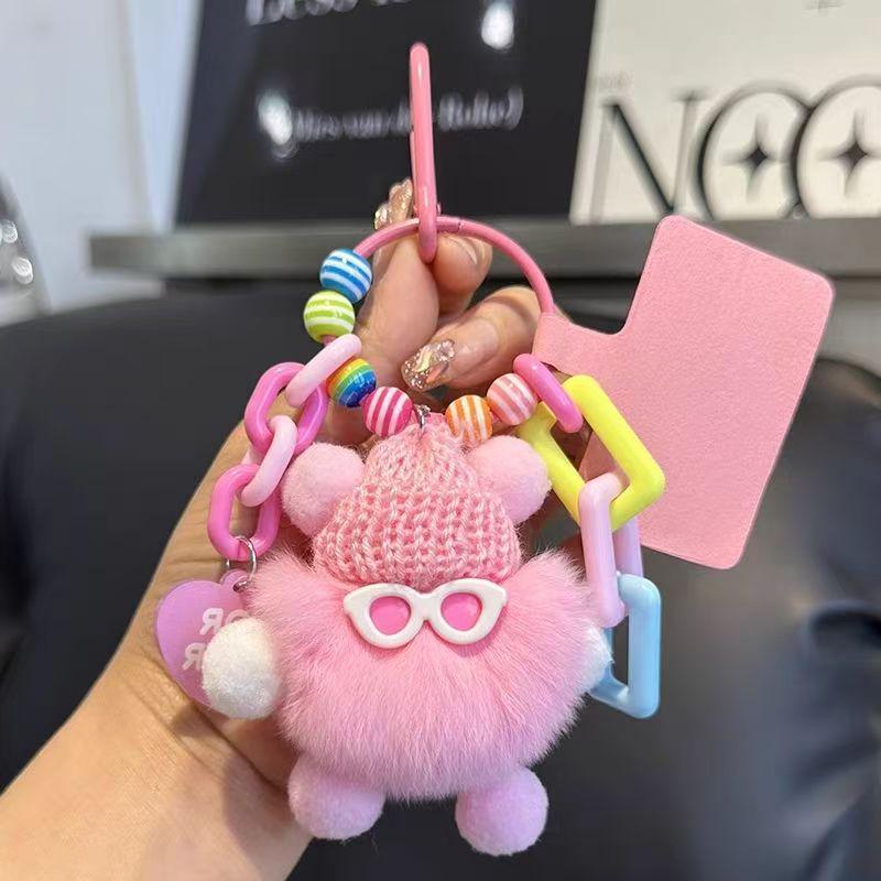 Dopamin Monster Puppe Plüsch Schlüsselanhänger Anhänger