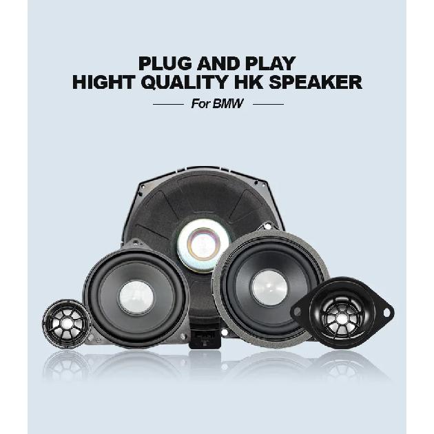 Auto-Audiosystem Für BMW E60 E70 E83 E90 E92 F10 F20 F30 F32 F34 G20 G30 Hochtöner Mitteltöner Subwoofer Lautsprecherhorn Musik modifizieren