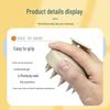Korean Style Silicone Scalp Massager Soft Rubber Shampoo Brush