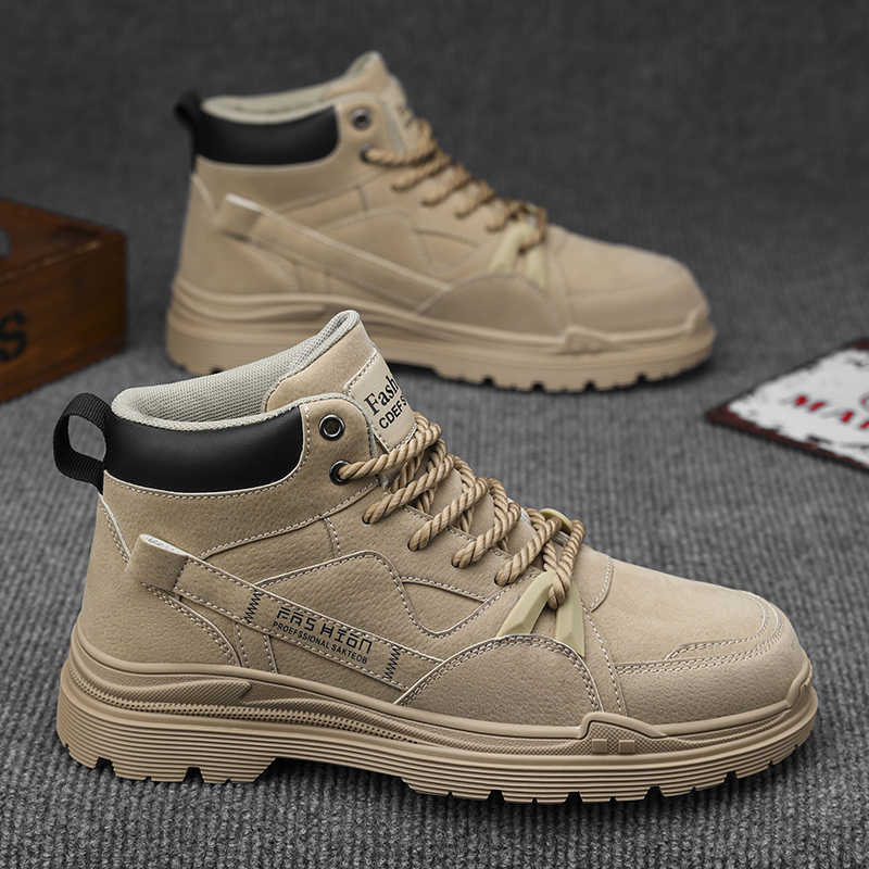 Fashion Thick Sole Playform Men's Sports Shoes Trekking Boots Tennis Hiking Man Luxury Man To Man Sneakers School From China