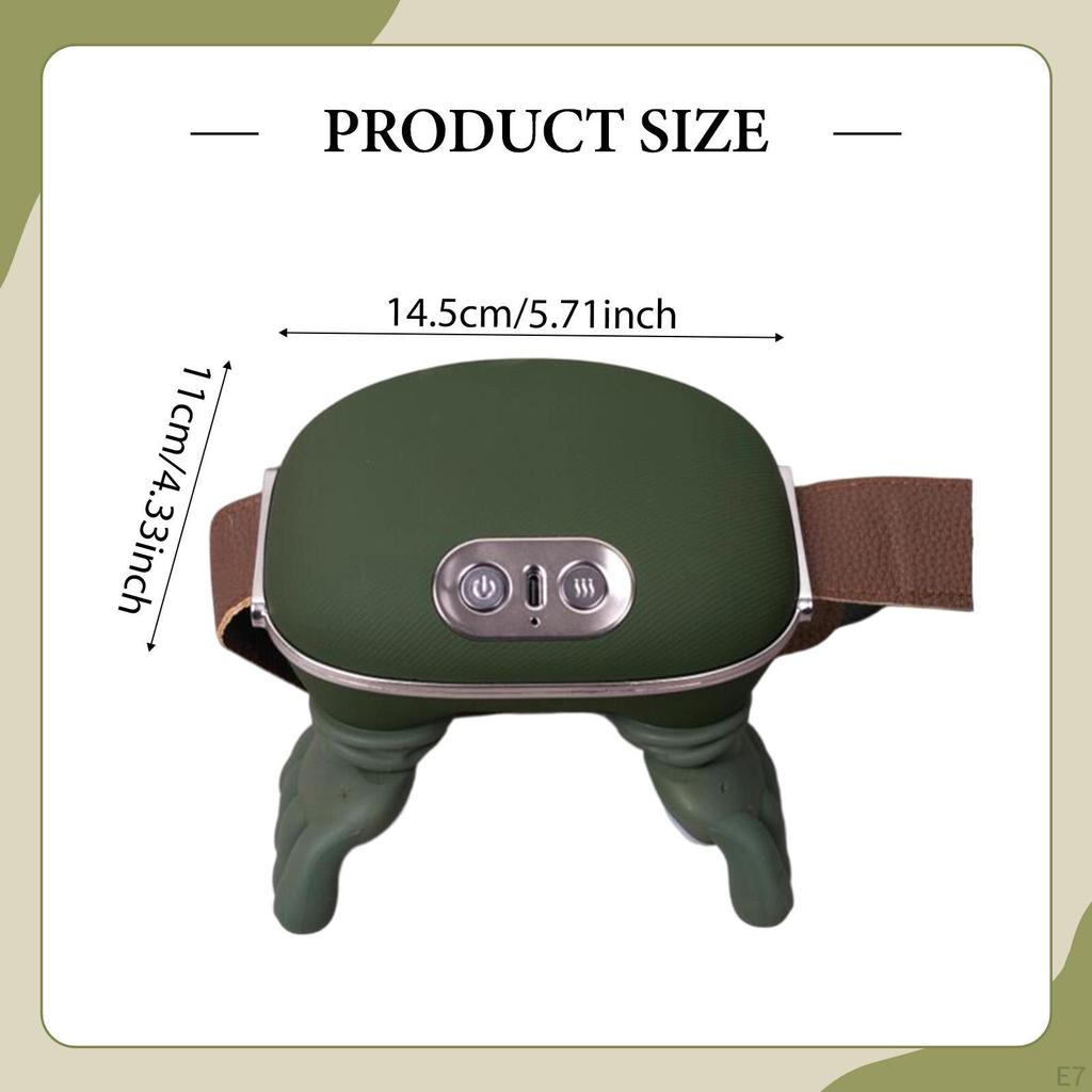 Neck Massage Body Massaging Tool Electric Shoulder Massager with Adjustable Heat and Fingertip