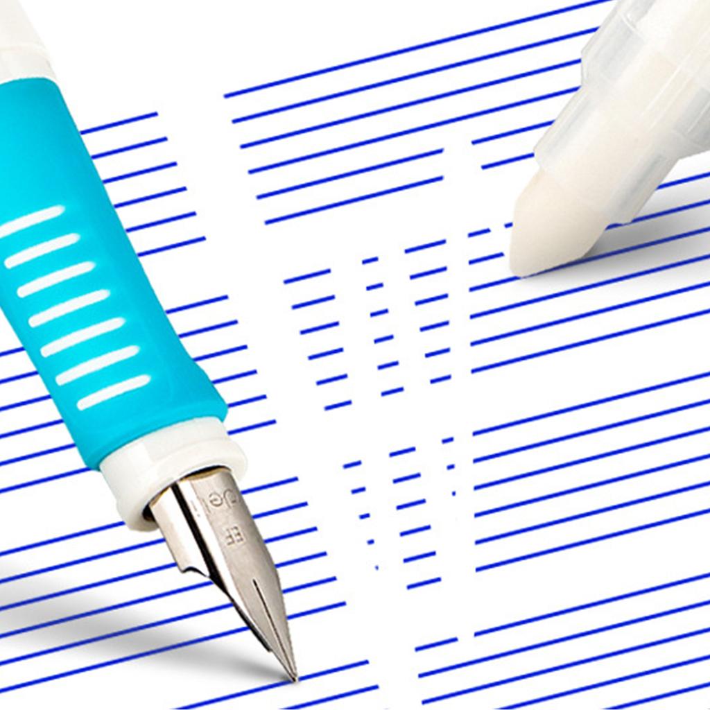Erasable Re Write Gel Pen Double Headed Large Capacity Ink Erasable Gel Pens Blue Ink for Student