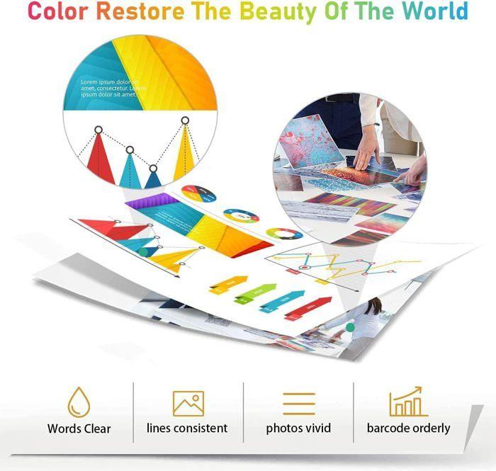 Compatible Ink Cartridge - Epson - 603XL - Multipack of 6 - Black, Cyan, Magenta - 500 Pages