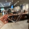 Ultra-Thin Hard Clear Lens Glass Case For iPhone 17 Air 16 15 14 13 12 Pro Max Plus Slim Crystal HD Slim Not-Yellowing PC Cover