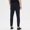 Fila Solid Color Fitness Woven Straight Leg Sports Pants Men Bottoms Deep-Black A11M321805ABK