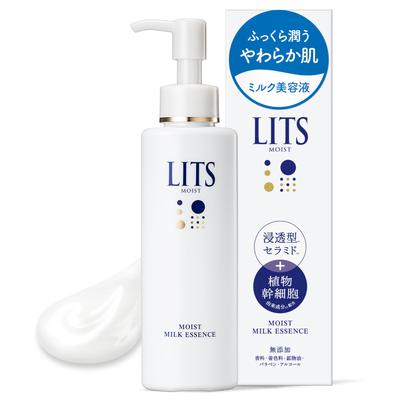 Ritz Moist Milky Lotion, Serum Effect, Ceramide, Fragrance-Free, Additive-Free, Milk Essence, 100ml