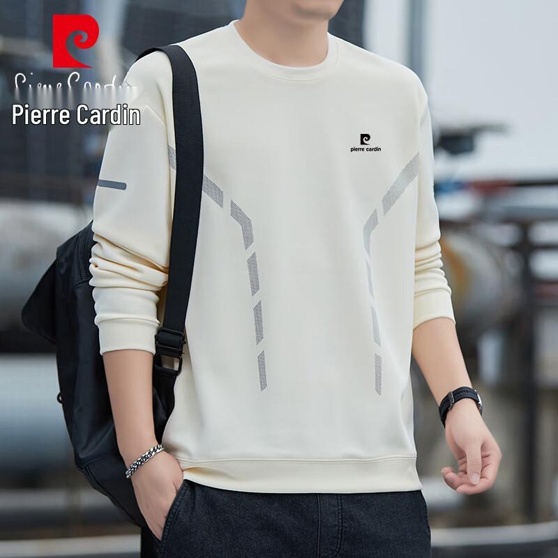 

Pierre Cardin Men s Round Neck Pullover Sweatshirt 3XL