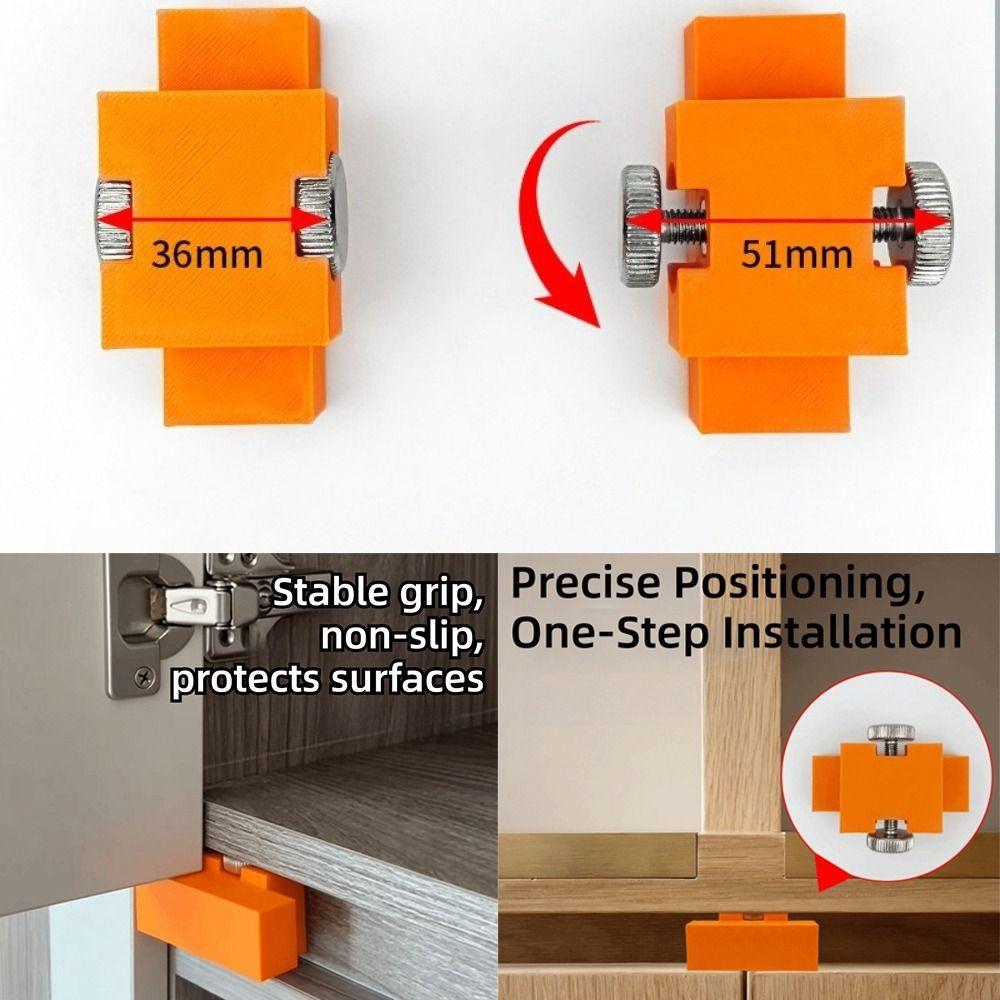 Adjustable Cabinet Door Installation Helper Cabinet Door Support Clamp Cabinet Installation