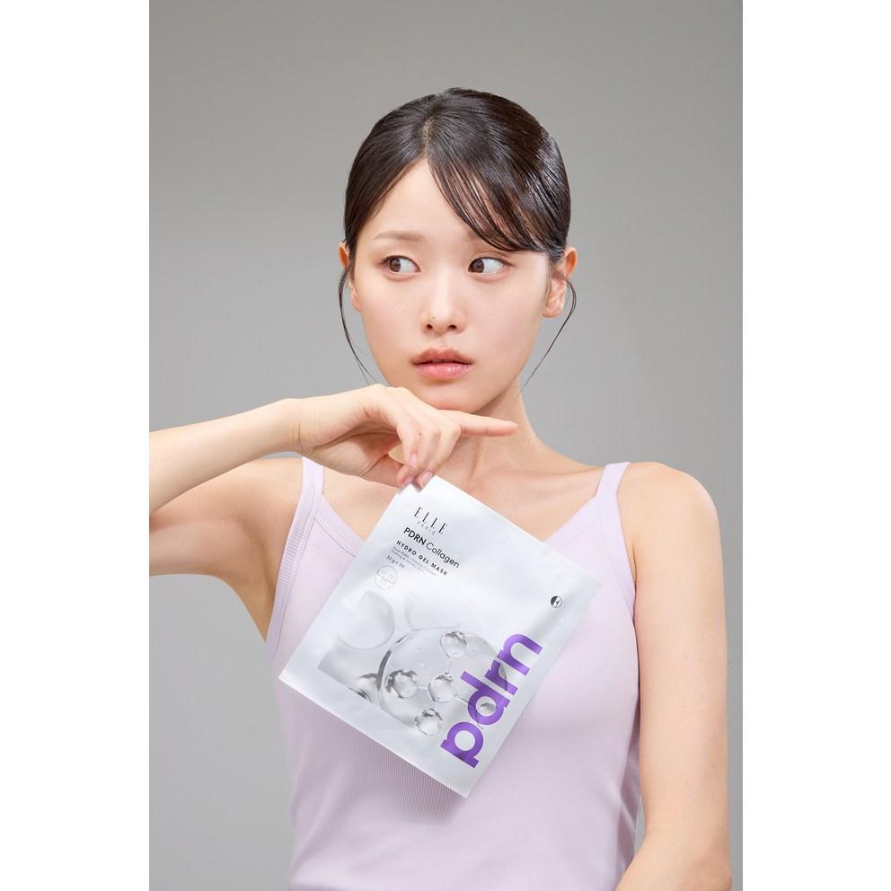 ELLE PARIS PDRN Collagen Hydrogel Mask [Clinical Trial for Elasticity Improvement], 1 sheet