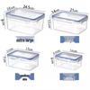 Large Capacity Transparent Food Storage Container