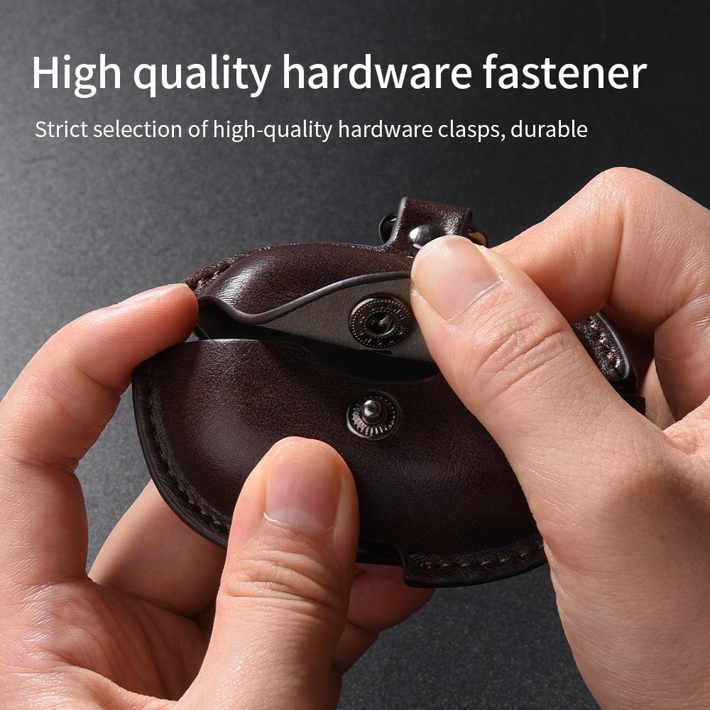 For Xiaomi Redmi Buds 6 Charging Case Cover Leather+PC Earbuds Protective Case