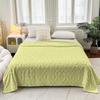 OEING Sunflower Jacquard Chenille Blanket