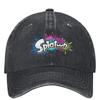 Splatoons Video Game Baseball Cap Colorful Women Men Sunshade Trucker Hat Summer Y2k Retro Running Hippie Snapback Cap