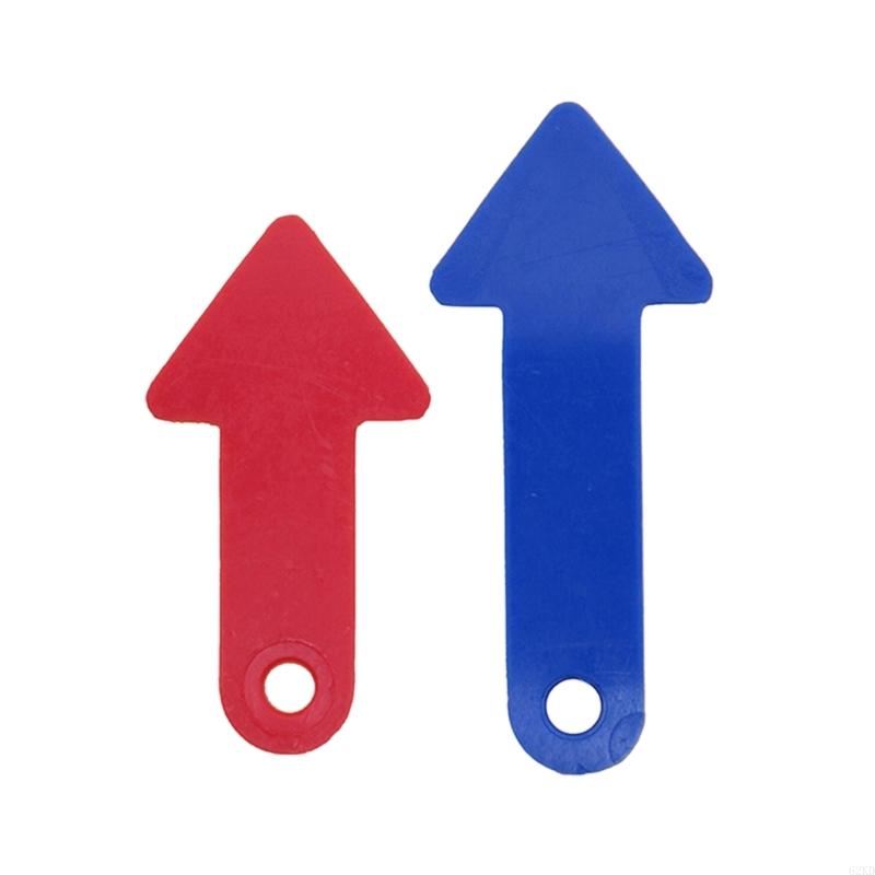 62KD 20Pcs Home and Office Plastic Tacks for Fixing Note, Canvases and More