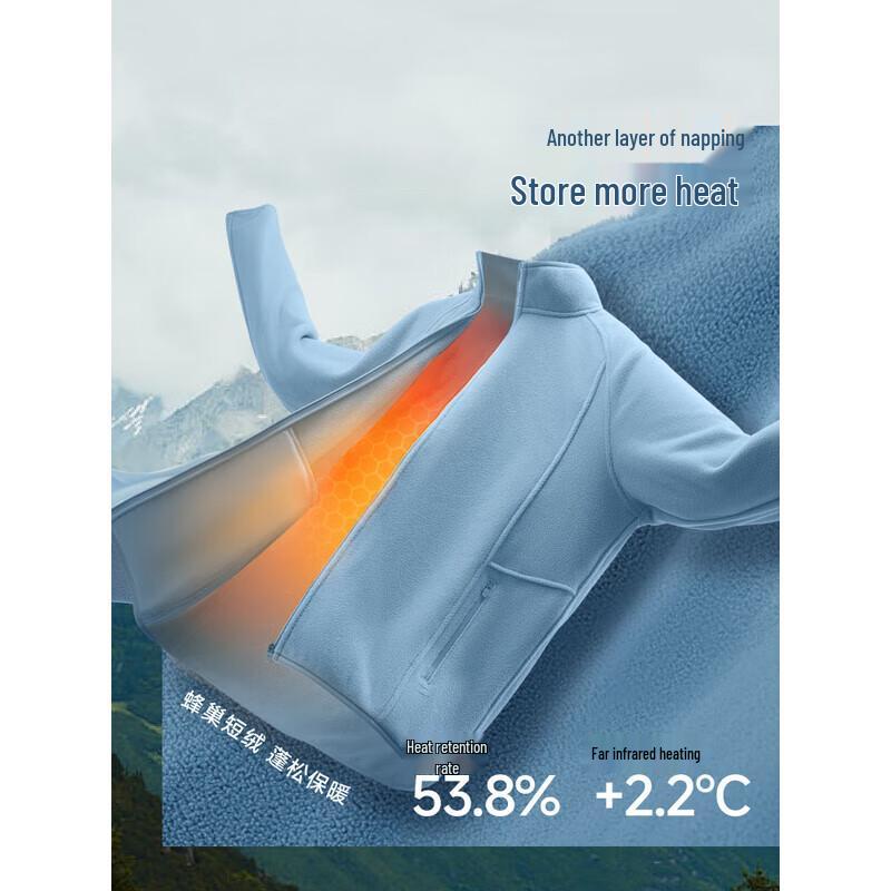 beneunder PM130 Fleece Cardigan Jacket