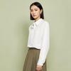 Chemise à manches longues style coréen pour femme, style commuting