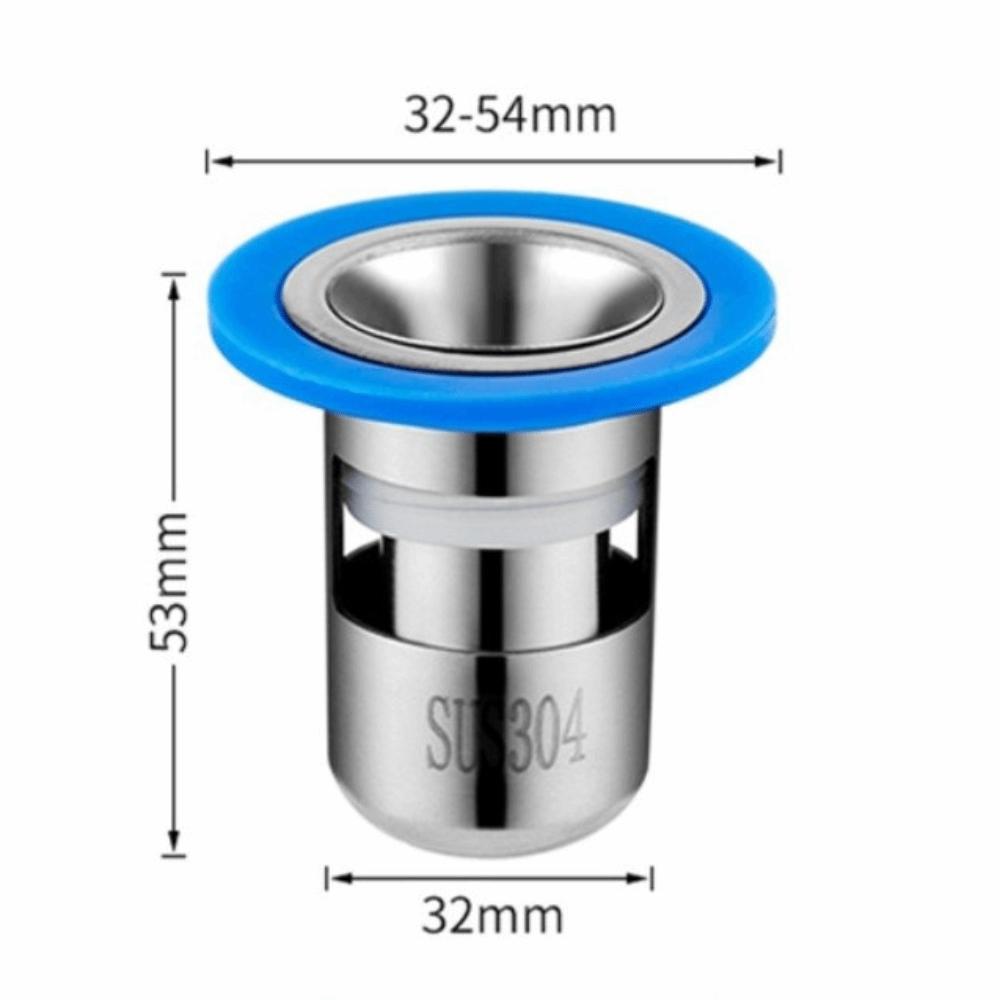 U-type Floor Drain Core Stainless Steel Bathroom Sewer Drain Sealed Floor Drain  Sewer Drain