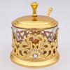 Seasoning Bowl Nordic Style With Lid and Spoon Salt Bowl Storage Glass Cream Jar Sugar Holder for Coffee Beans Jar Kitchen Tools