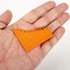 Plastic Fishing Accessories Professional Universal Hand Held Solid Color Hair Gauge Measurement Tools Winding Board