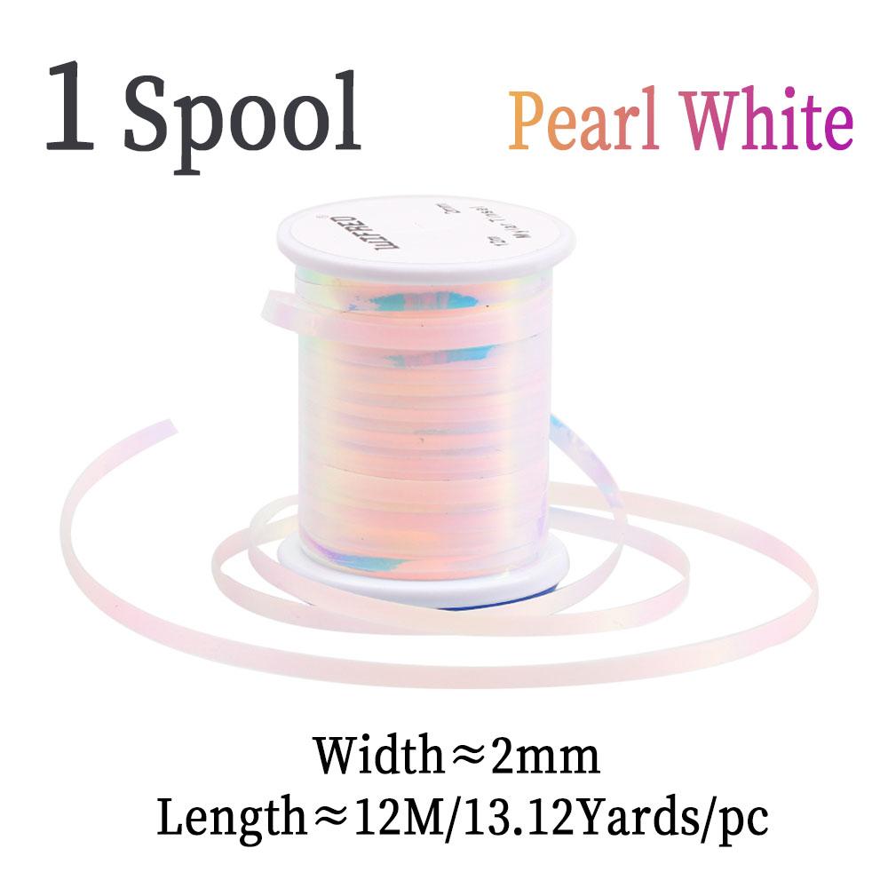 2mm 2 Tones Fly Tying Material Flat Mylar Tinsel for Streamer Flashback Nymphs Midge Body Rib Fishing Lure