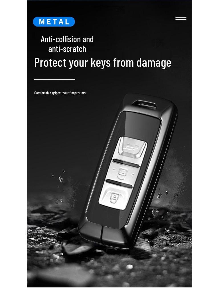 High-End Smart Remote Key Case for Baojun Models 17, 560, 730, & 310W