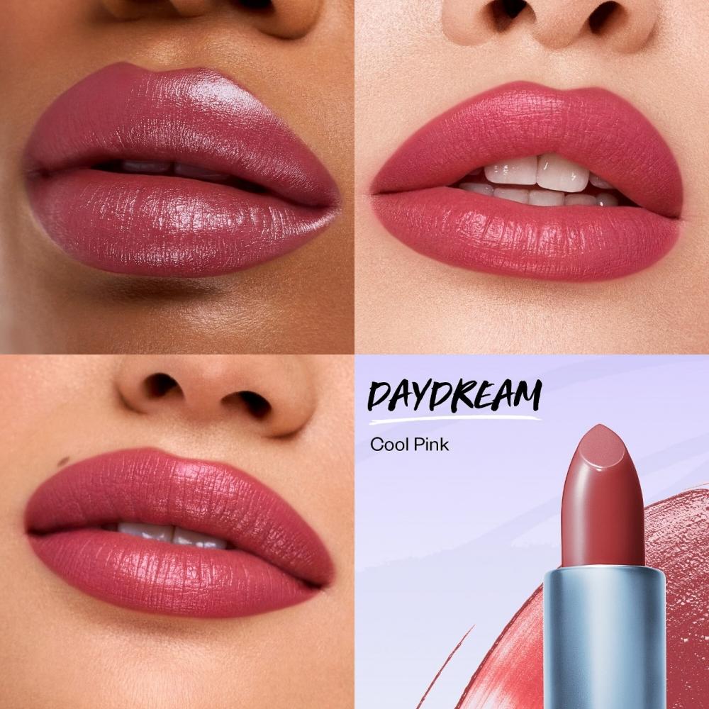 Kosas WeiGhtless Lippenfarbe Pflegender Satin-Lippenstift 0,14 oz 4 g Daydream Kühles Pink