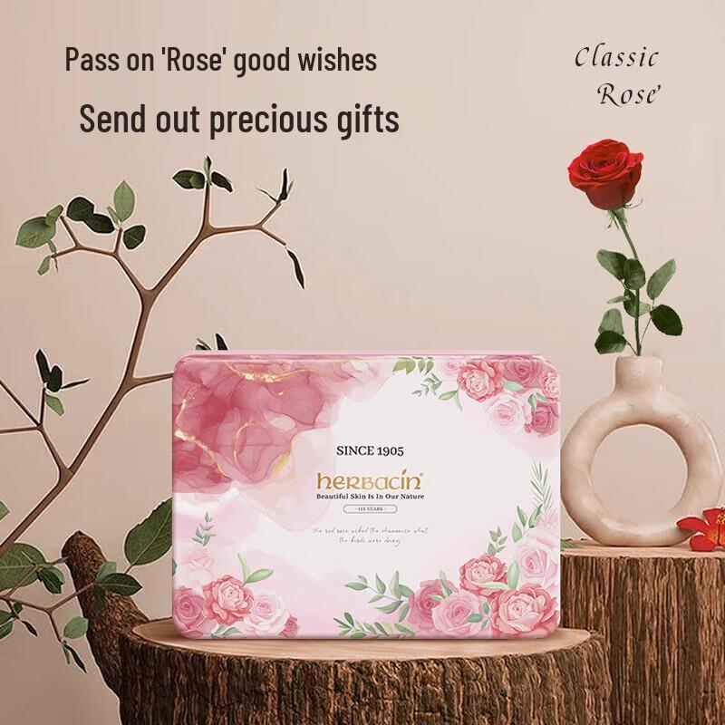 Herbacin Kamille Rose Gift Set with Xiaomi Thermos Cup