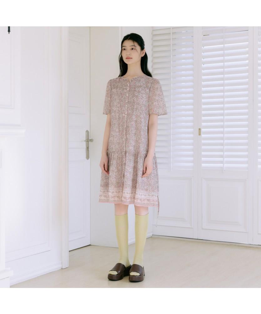 THURSDAY ISLAND Border Mix Mini Dress_T264Mop244W