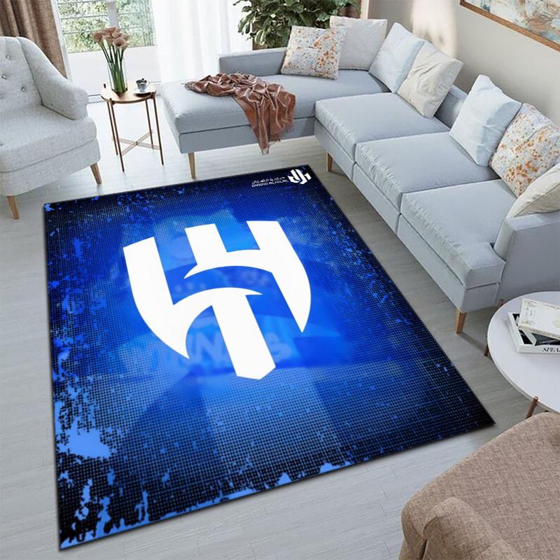 Roshn Saudi League football team Al Hilal SFC Neymar da Silva Santos Júnior carpet is suitable for living room and bedroom office decorative carpet K2
