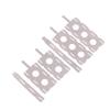 30 Pcs 18650 Lithium Battery Nickel Sheet 5Set Polygonal Battery Nickel Sheet For Spot Welding Machine Batteries Connection Sheet