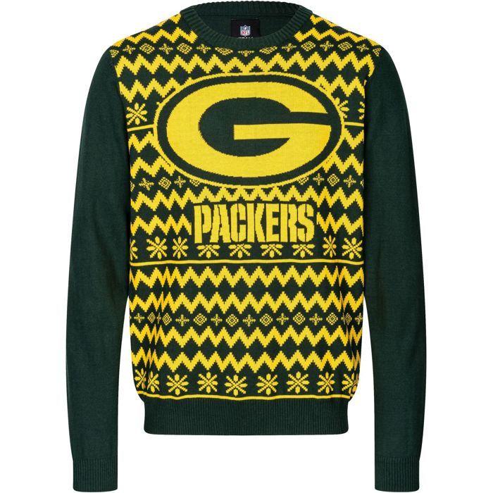 NFL Winter Ugly Sweater XMAS Knit Pullover
