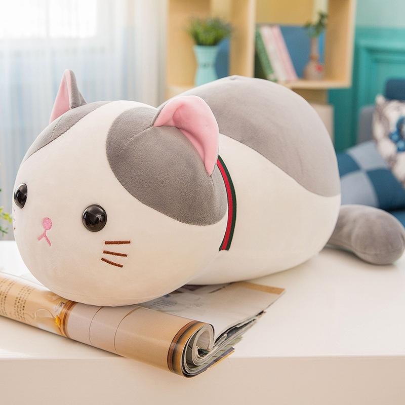 Soft Plush Toy 35/50cm Adorable Lovely Cat Giant Stuffed Animal Doll Pillow Gift