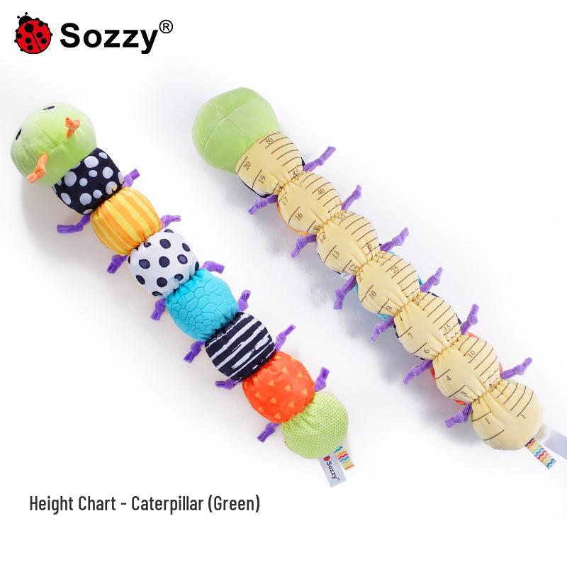 Sozzy Musical Crinkle Plush Doll for Soothing Newborns and Infants (0-3 Years)