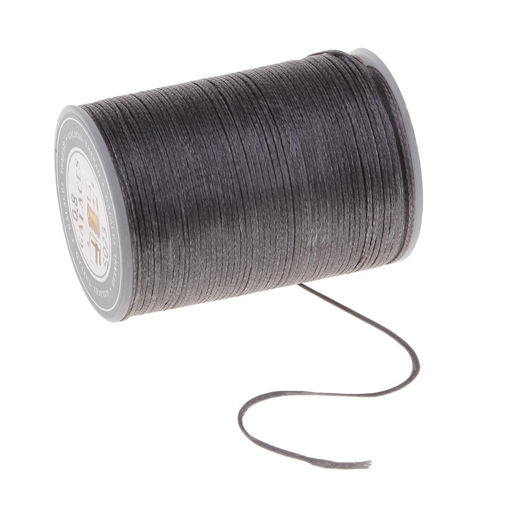 Waxed Polyester Sewing Thread Heavy Duty Embroidery Cord Multicolored Spool for DIY Leathercrafts Hand Sewing Accessories