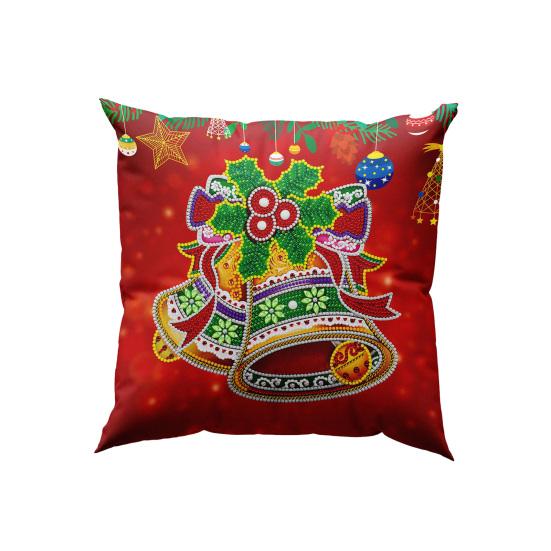 Diamentowa poszewka na poduszkę w kształcie 5D DIY Craft Zwiększ kreatywność Łączenie w stylu świątecznym