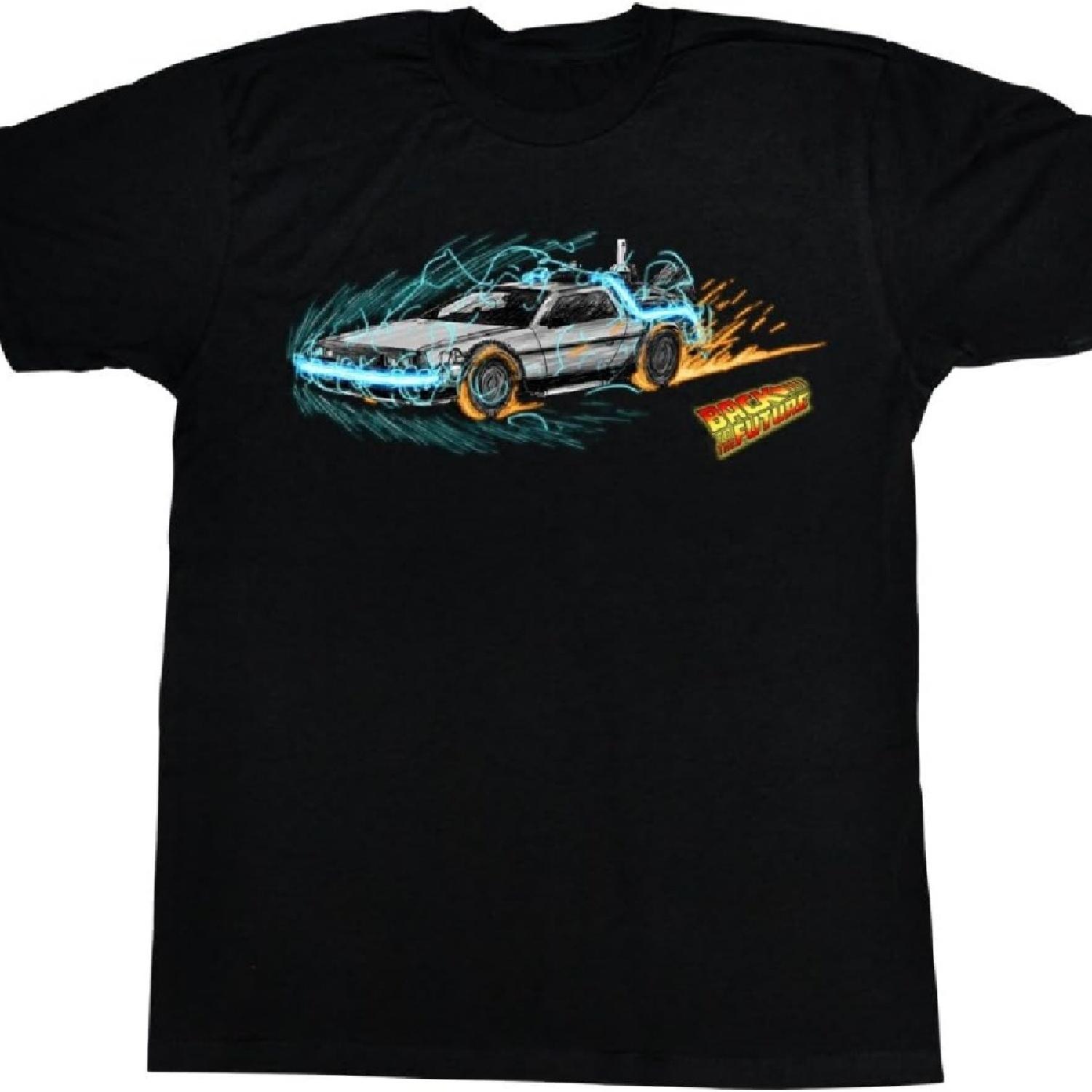 

A&E Designs Back to The Future Shirt Delorean Painting T-Shirt XXXXXL