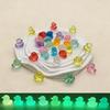 Mini Glowing Resin Ornaments: Duckling, Puppy, Turtle, Dinosaur
