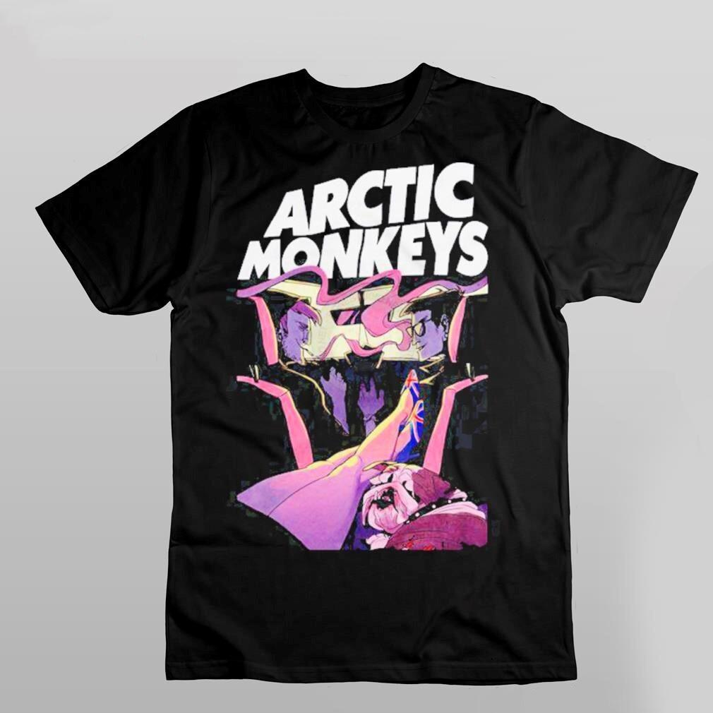 Vtg Arctic Monkeys Band Album Heavy Cotton Black S-5XL Unisex Shirt C309 M