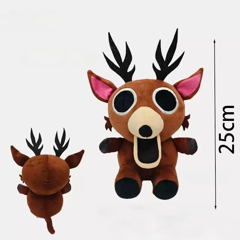 In The Forest Deer Plush Game Peripheral 99 Aights Deer and Owl Birthday Xmas Halloween Gift Toys For Kids Home Decor!!.