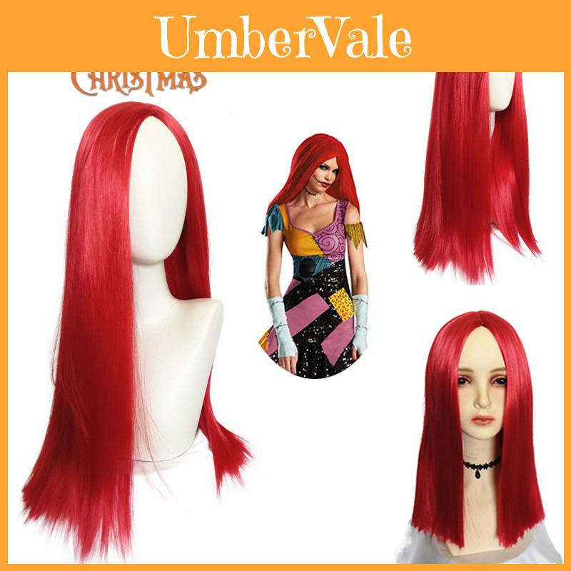 Nightmare Before Christmas Sally Wig Adjustable For Adults And Kids