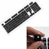 Spanish Keycaps For Mechanical Keyboard Compatible With MX Switches Double Shot Support Led Lighting Keycaps Black