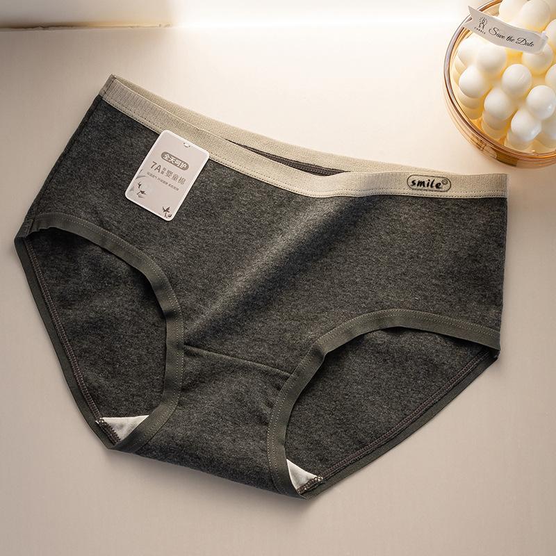 Lady Spring Cotton Anti Bacterial 7A Non Scratch Comfortable Hip Waist Triangle Briefs