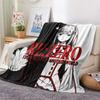1PC Re Zero Patterned Flannel Blanket Suitable For All Seasons For Home Decor Warmth And Comfort Gifts Holiday Present