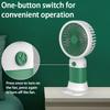 Usb Rechargeable Portable Handheld Fan – Cute Plastic Design, Dual Use (Handheld/Stand), Summer Cooling Fan For Kids & Adults